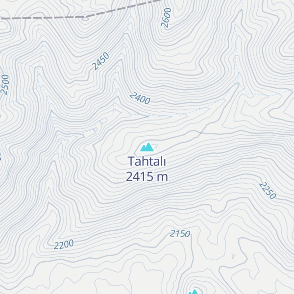 Map of Tahtalı