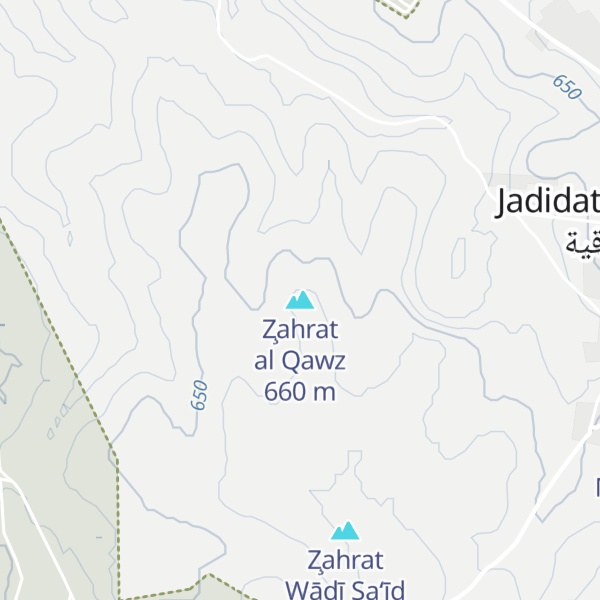 Map of Z̧ahrat al Qawz