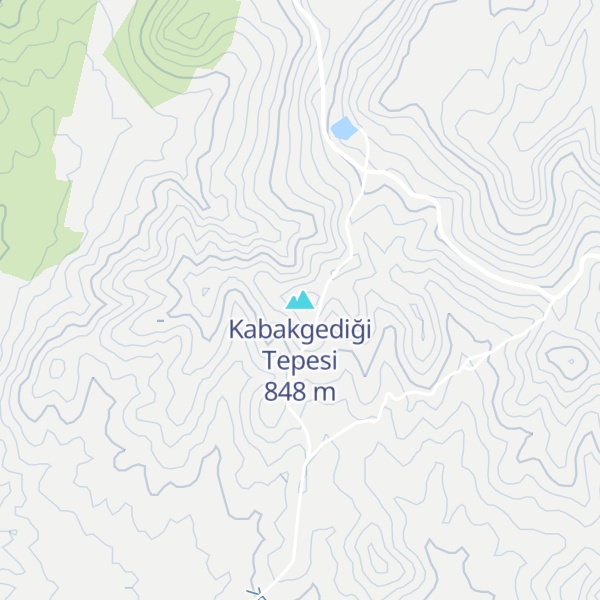 Map of Kabakgediği Tepesi