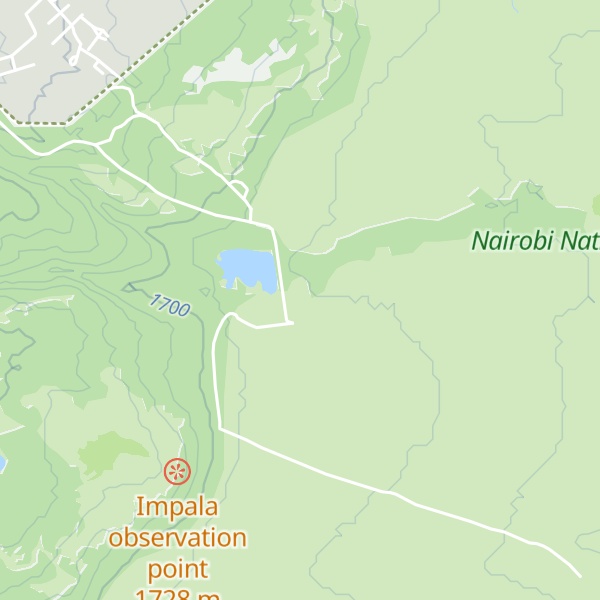 Map of Impala Point