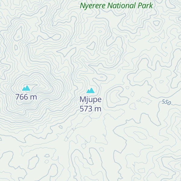 Map of Mjupe