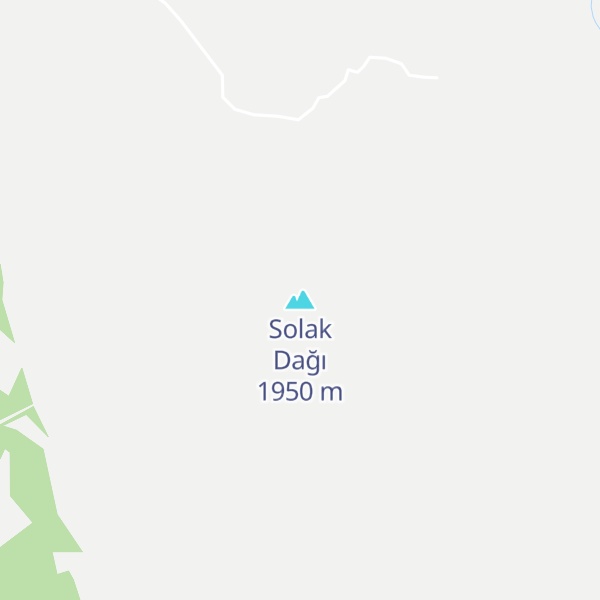 Map of Solak Dağı