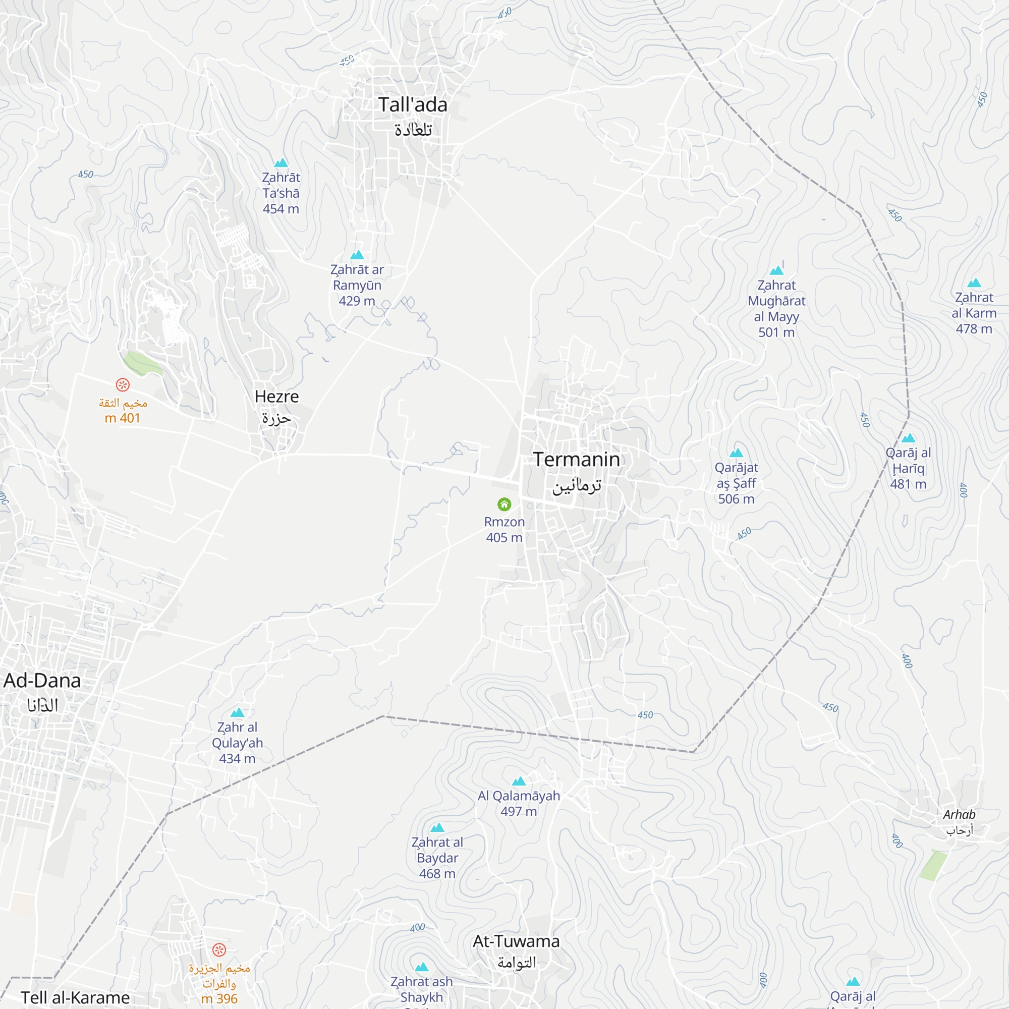 Rmzon map