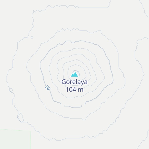 Map of Gorelaya