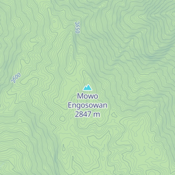 Map of Mowo Engosowan
