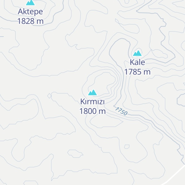 Map of Kırmızı