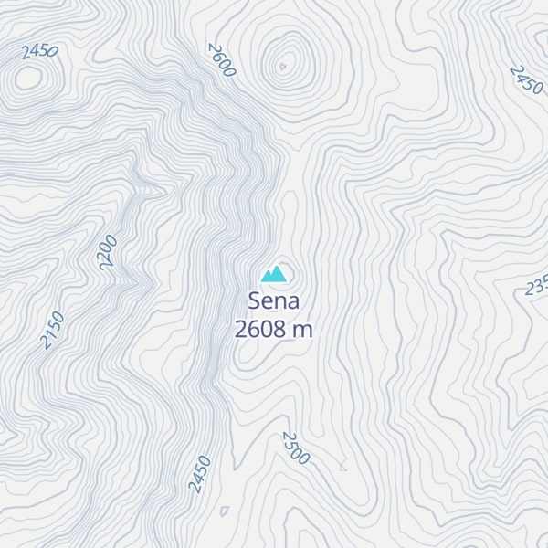 Map of Sena