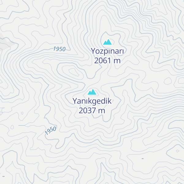Map of Yanıkgedik