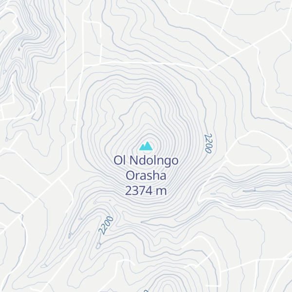 Map of Ol Ndolngo Orasha