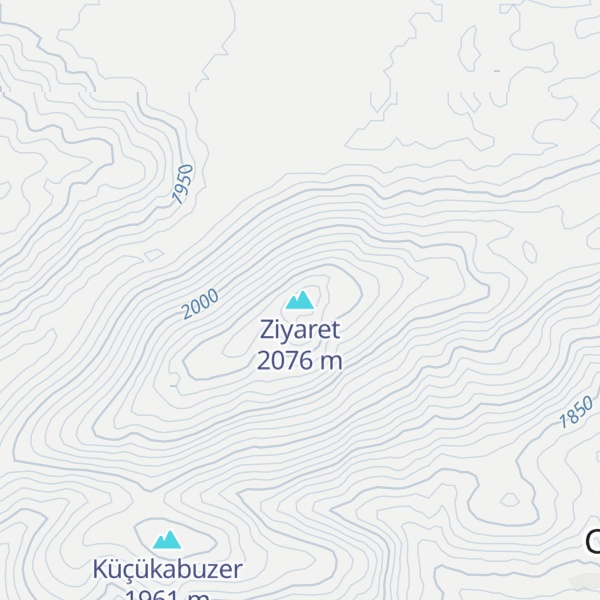 Map of Ziyaret