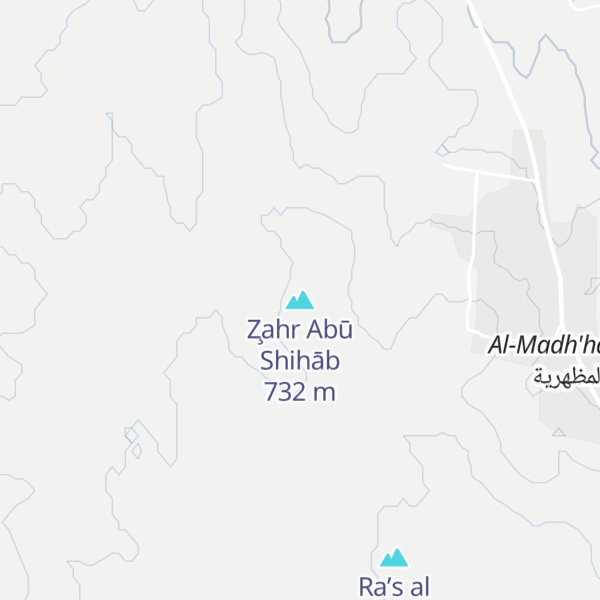Map of Z̧ahr Abū Shihāb