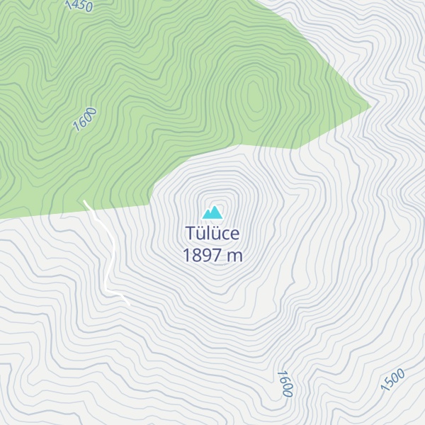 Map of Tülüce