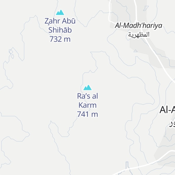 Map of Ra’s al Karm