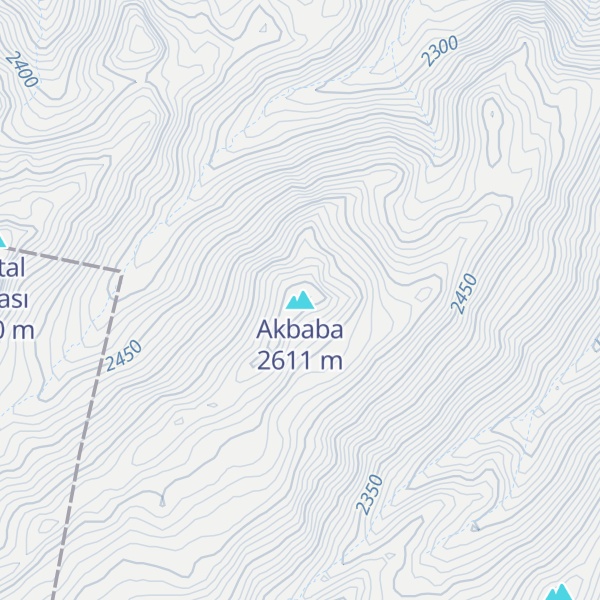 Map of Akbaba
