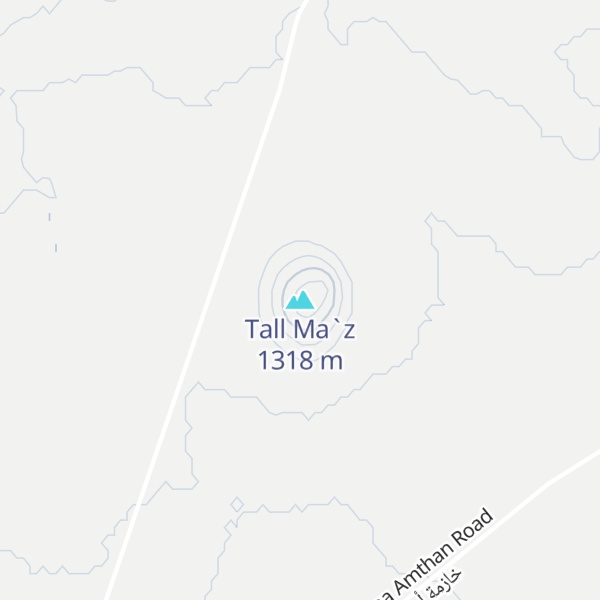 Map of Tall Ma`z