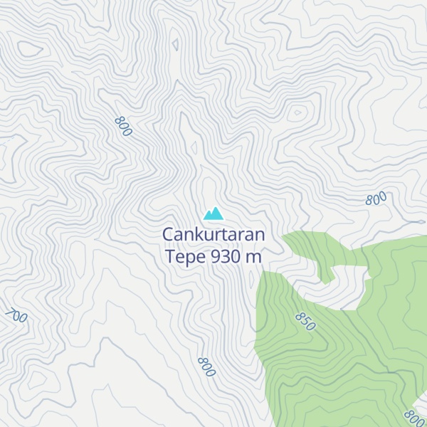 Map of Cankurtaran Tepe