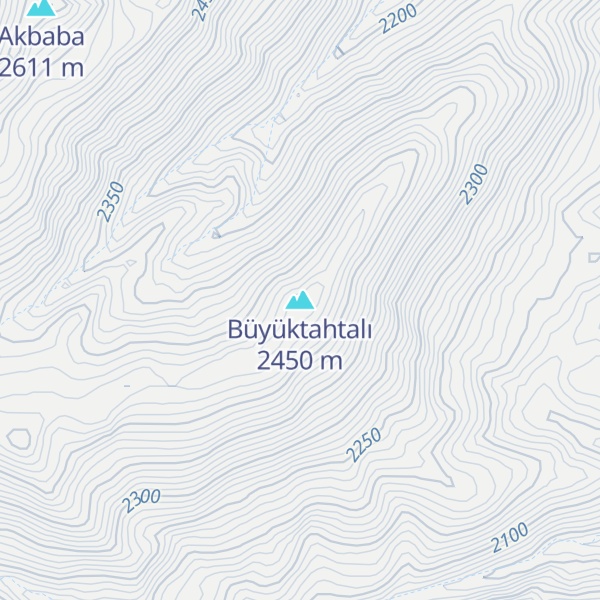 Map of Büyüktahtalı