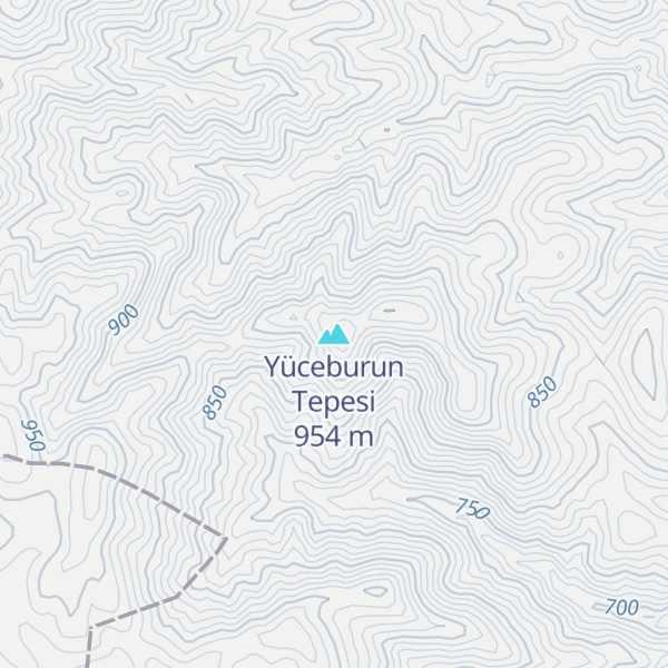 Map of Yüceburun Tepesi