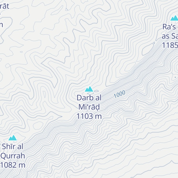 Map of Darb al Mi‘rāḑ