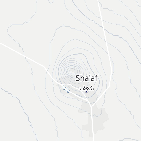Map of Tall Sha‘f