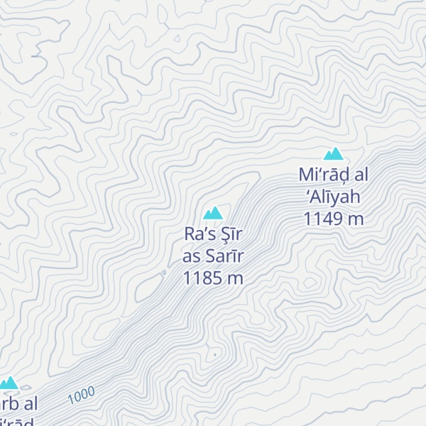 Map of Ra’s Şīr as Sarīr