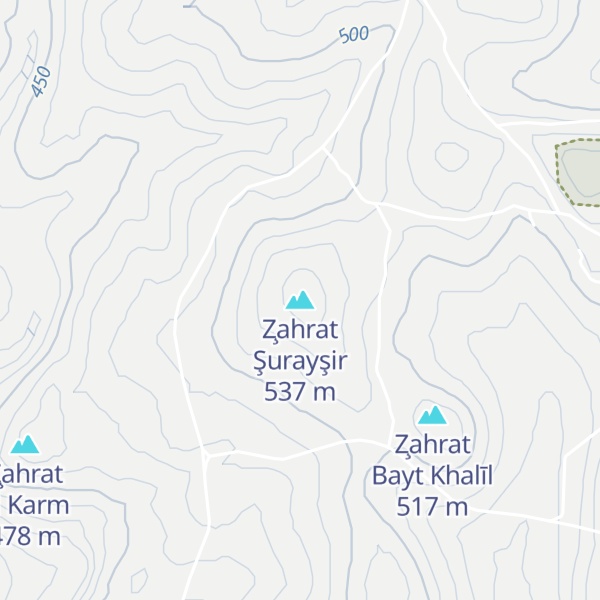Map of Z̧ahrat Şurayşir