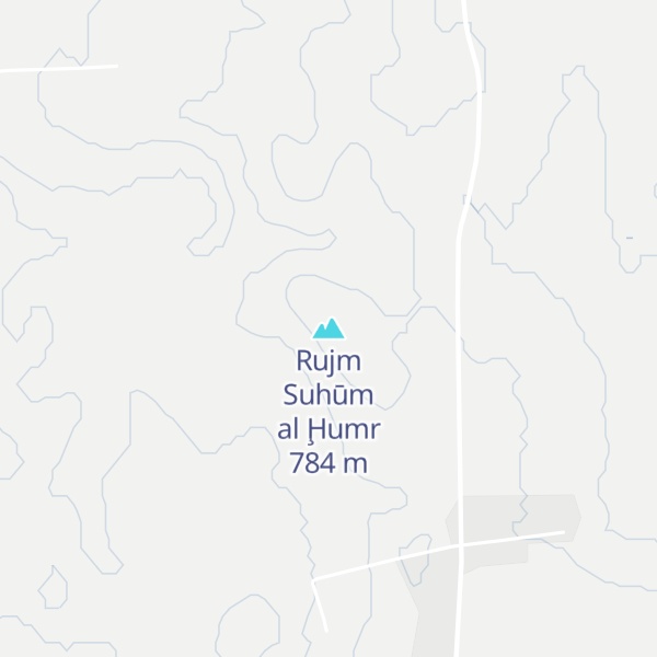 Map of Rujm Suhūm al Ḩumr