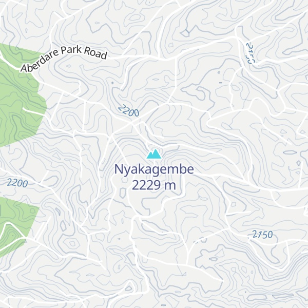 Map of Nyakagembe