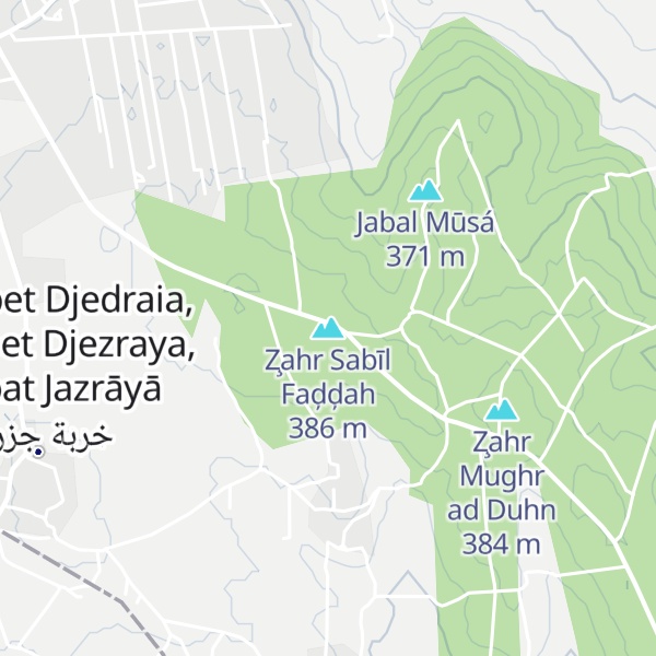 Map of Z̧ahr Sabīl Faḑḑah