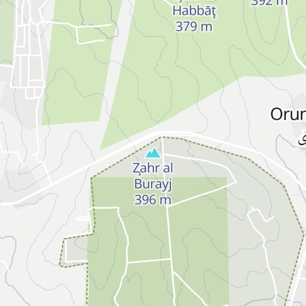 Map of Z̧ahr al Burayj