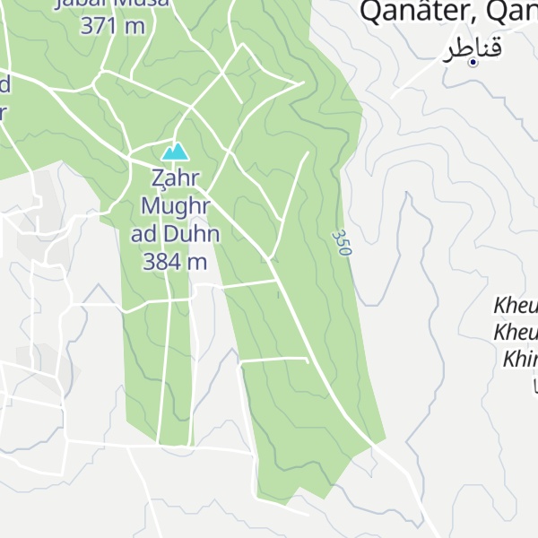 Map of Z̧ahr Sarbāyā