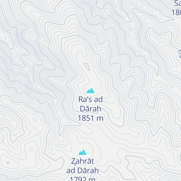 Map of Ra’s ad Dārah