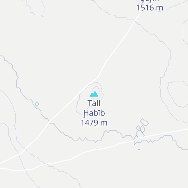 Map of Tall Ḩabīb