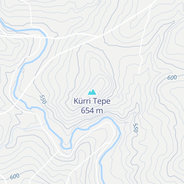 Map of Kürri Tepe