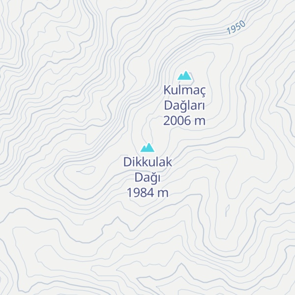 Map of Dikkulak Dağı