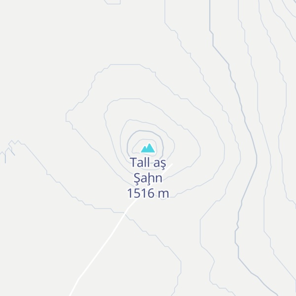 Map of Tall aş Şaḩn