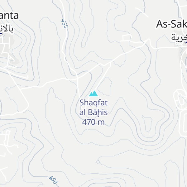 Map of Shaqfat al Bāḩis
