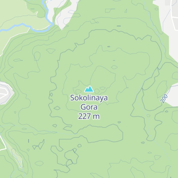 Map of Sokolinaya Gora