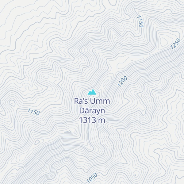 Map of Ra’s Umm Dārayn
