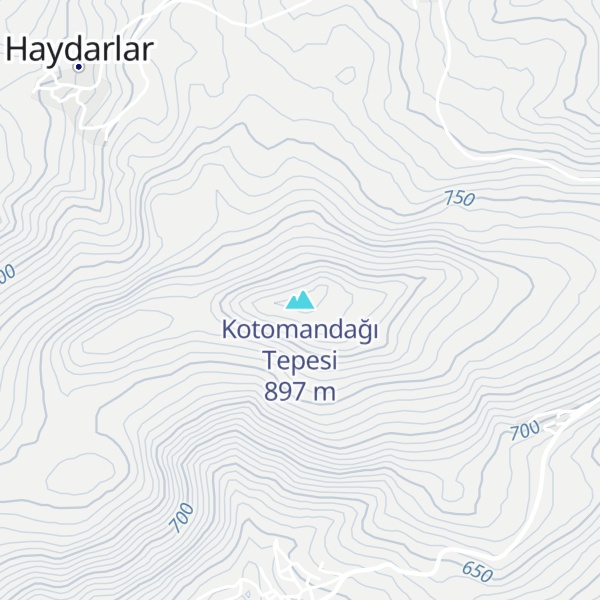 Map of Kotomandağı Tepesi