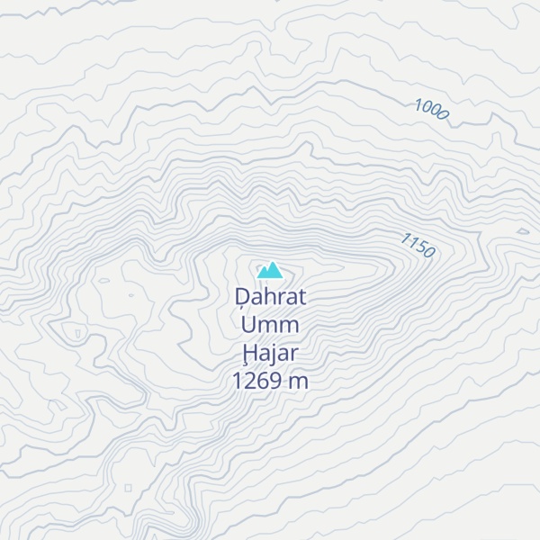 Map of Ḑahrat Umm Ḩajar