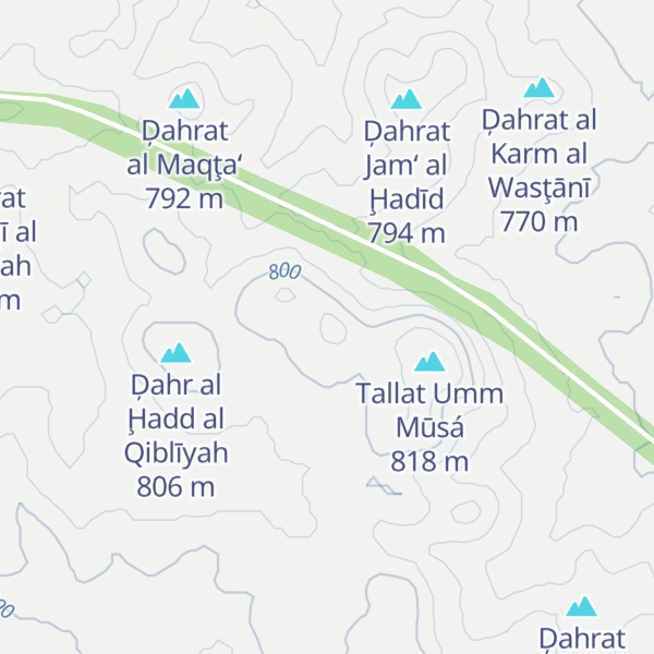 Map of Ḑahrat Qassūmah