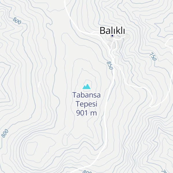 Map of Tabansa Tepesi