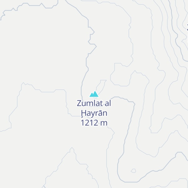 Map of Zumlat al Ḩayrān