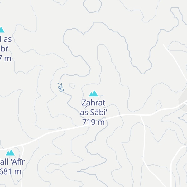 Map of Z̧ahrat as Sābi‘