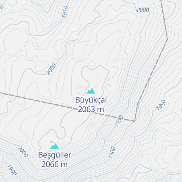 Map of Büyükçal