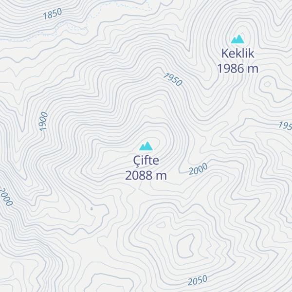 Map of Çifte