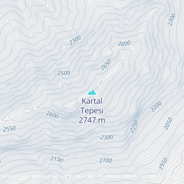 Map of Kartal Tepesi