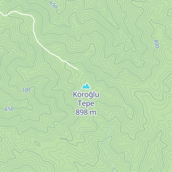 Map of Köroğlu Tepe