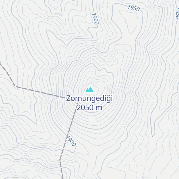 Map of Zomungediği